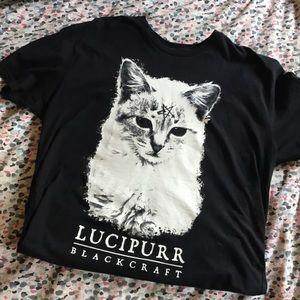 Black Craft lucipurr shirt